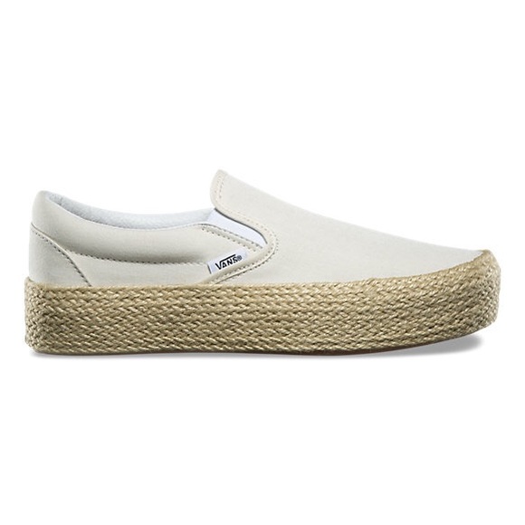 vans espadrille sneakers